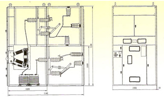 KGN-40.5鎧裝固定式金屬封閉開關設備