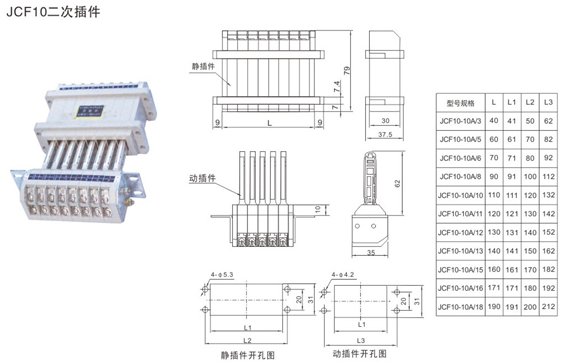 低壓開關柜二次插件