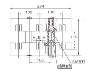 低壓開關柜母線夾