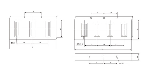 低壓開關柜母線夾