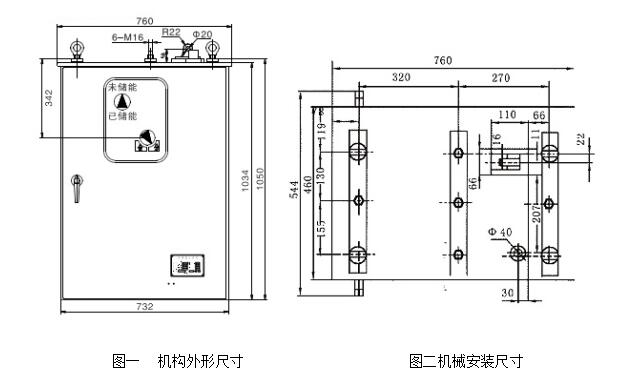 CT24型彈簧操動機構(上輸出)