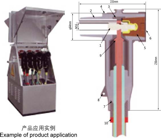 15 KV歐式后接頭
